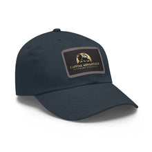 Load image into Gallery viewer, Dad Hat with Leather Patch (Rectangle)