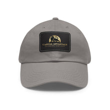 Load image into Gallery viewer, Dad Hat with Leather Patch (Rectangle)