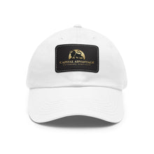 Load image into Gallery viewer, Dad Hat with Leather Patch (Rectangle)
