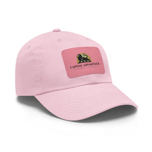 Load image into Gallery viewer, Dad Hat with Leather Patch (Rectangle)