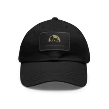 Load image into Gallery viewer, Dad Hat with Leather Patch (Rectangle)
