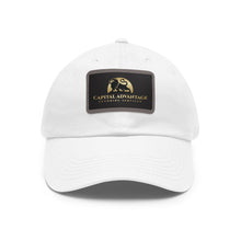 Load image into Gallery viewer, Dad Hat with Leather Patch (Rectangle)
